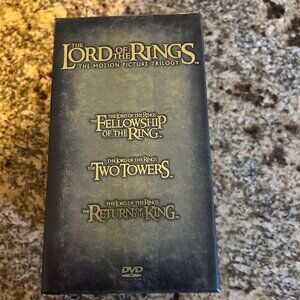 The Lord of the Rings The Motion Picture Trilogy Dvd set